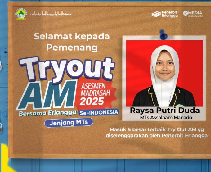 Selamat dan Sukses kepada Raysa Putri Duda