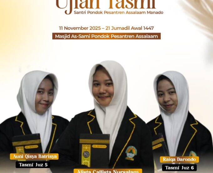 Ujian Tasmi’ di Pondok Pesantren Assalaam Manado